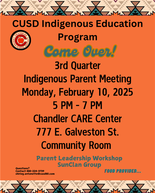 IE Parent Meeting